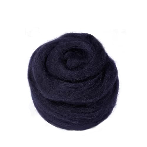 L6NqIAG Wollfilzfaser, weiches Roving, Wollfaser, DIY-Handwerk, Nadelfilzmaterialien, Werkzeug for Anfänger Nadelfilzwolle(S47,5g) von L6NqIAG