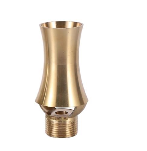 Luftgemischter Sprudelstrahl-Brunnen, Messingdüse, 1/2 Zoll, 3/4, 1,5, 2, Innen-/Außengewinde, Mehrrichtungs-Sprühkopf for Gartenbrunnen Brunnendüse(1I2-3I4 Inch) von L6NqIAG