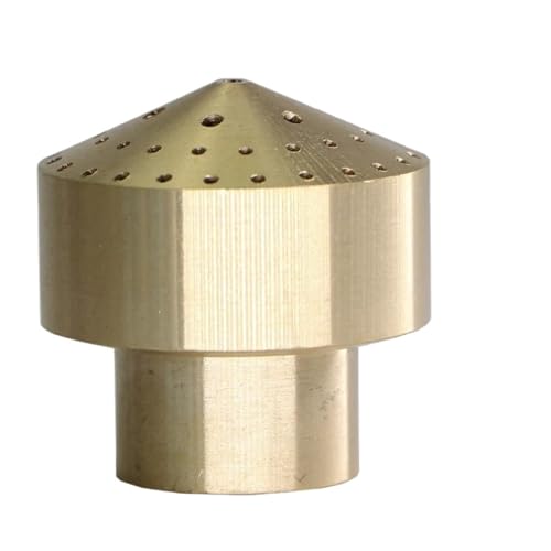 Messingsprinkler Rotierende Brunnendüsen Landschaftsbau Teich Außenstrahl Gerader Brunnensprühkopf Bewässerungspflanzen Bewässerung Brunnendüse(AX5PCS) von L6NqIAG