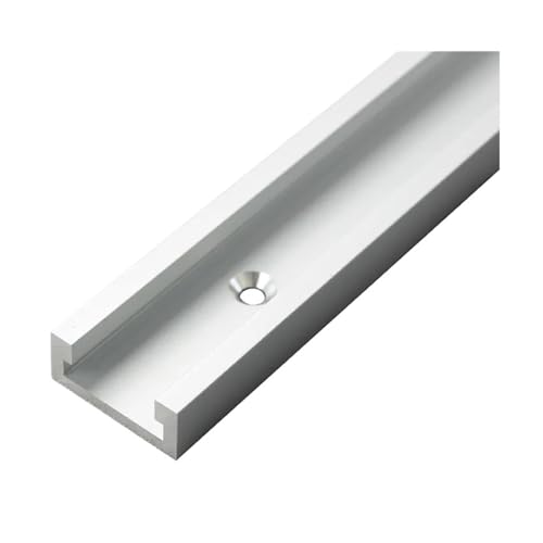 Typ-30 Holzbearbeitung T Track Slot 30-80cm Aluminium Legierung T-tracks Gehrung for Router tisch Werkbank DIY Werkzeuge T-Slot Schiene(600mm) von L6NqIAG