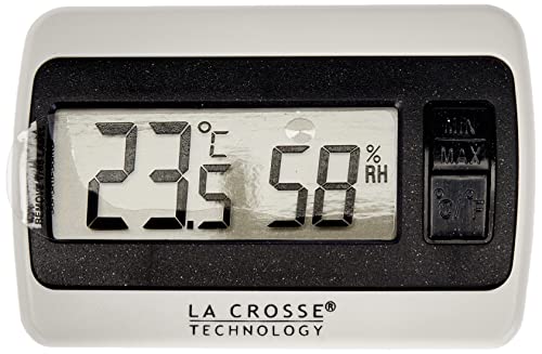 La Crosse Technology WS7005 WHITE mini-Thermometer Hygrometer Messgerät Haar-Hygrometer von La Crosse Technology