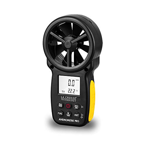 La Crosse Technology WS9501 Anemometer, Schwarz/Gelb von La Crosse Technology