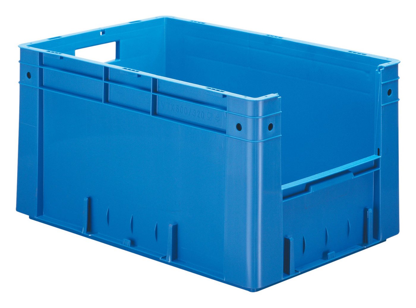 LA KA PE Stapelbox, Transportkasten VTK 600 / 320-4 blau von LA KA PE