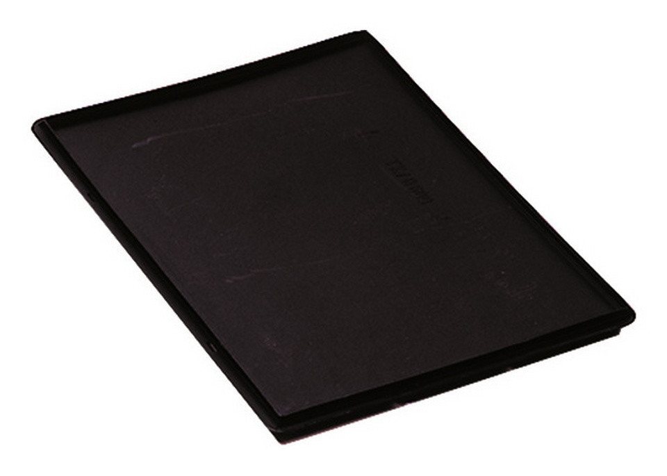LA KA PE Stapelbox (4 Stück), Auflagedeckel schwarz für VTK 600 (Pack a) von LA KA PE
