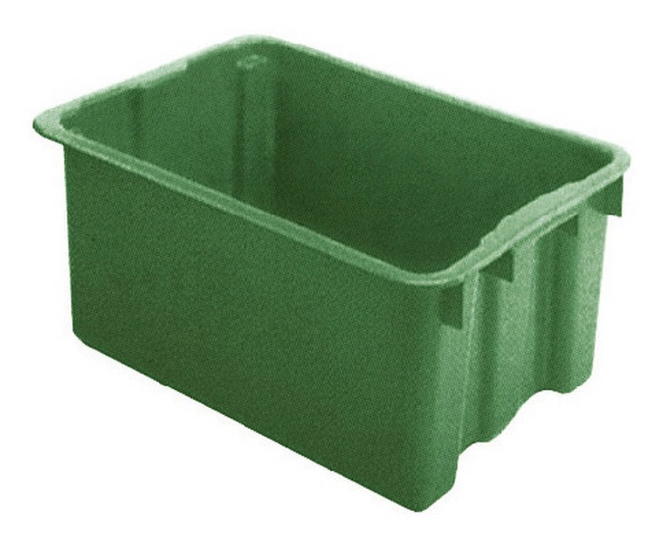 LA KA PE Stapelbox (45 Liter), Drehstapelbehälter 45 l 600 x 400 x 250 mm grün von LA KA PE