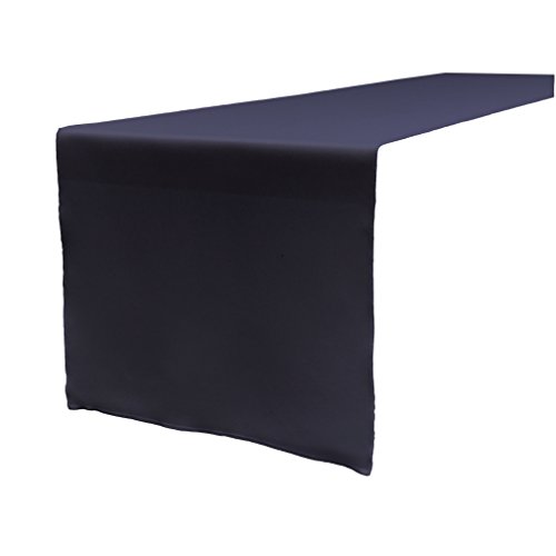 LA, Leinen, Polyester, Popelin, Tischläufer, Polyester, Navy, 35.56 x 274.3 x 0.04 cm LA, Leinen, Polyester, Popelin, Tischläufer, Polyester, Navy, 35.56 x 274.3 x 0.04 cm von LA Linen