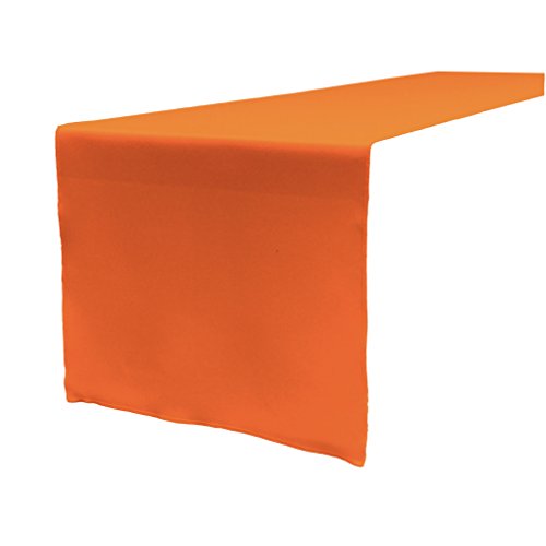LA, Leinen, Polyester, Popelin, Tischläufer, Polyester, Orange, 35.56 x 274.3 x 0.04 cm LA, Leinen, Polyester, Popelin, Tischläufer, Polyester, Orange, 35.56 x 274.3 x 0.04 cm von LA Linen