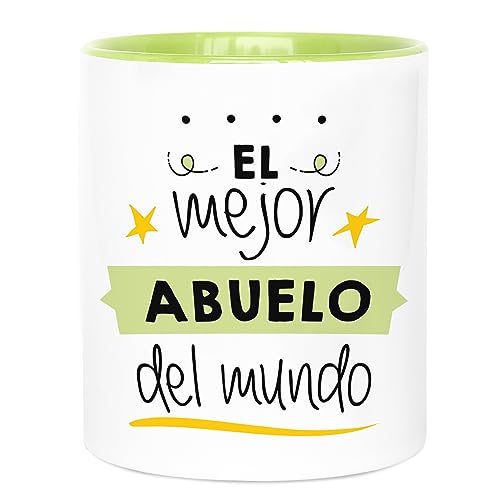 La mente es Maravillosa - Keramiktasse mit Spruch | Bester Opa der Welt | 330 ml Originelles Geschenk für eine besondere Person, Kaffeetasse und Teetasse von LA MENTE ES MARAVILLOSA