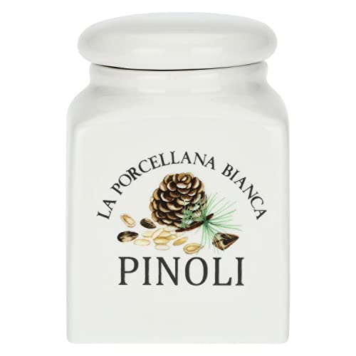 LA PORCELLANA BIANCA Porcellana Conserva Kiefernussbehälter mit Deckel, 170 ml, Nylon/a, Nicht zutreffend LA PORCELLANA BIANCA Porcellana Conserva Kiefernussbehälter mit Deckel, 170 ml, Nylon/a, Nicht zutreffend von LA PORCELLANA BIANCA