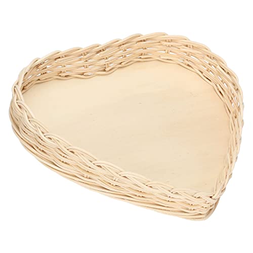 PORCELLANA Geflecht für Herz Auflaufform cm 25x24 von LA PORCELLANA BIANCA