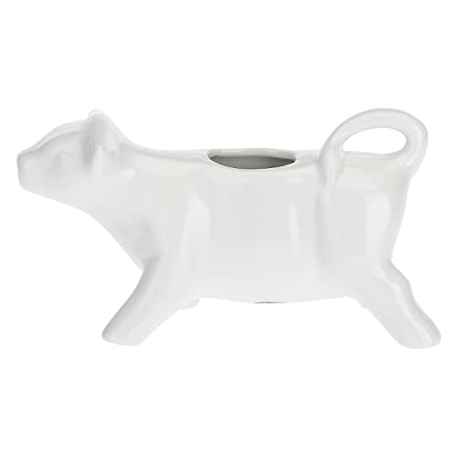 PORCELLANA mucchine Kuh Milchkännchen, Porzellan, Mehrfarbig, 15 x 0,1 x 0,1 cm von LA PORCELLANA BIANCA