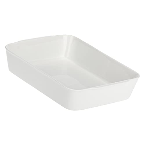 la Porcellana "Anghiari Lasagne Auflaufform Geschenk-Box, weiß, 35 x 25 x 7,5 cm von LA PORCELLANA BIANCA