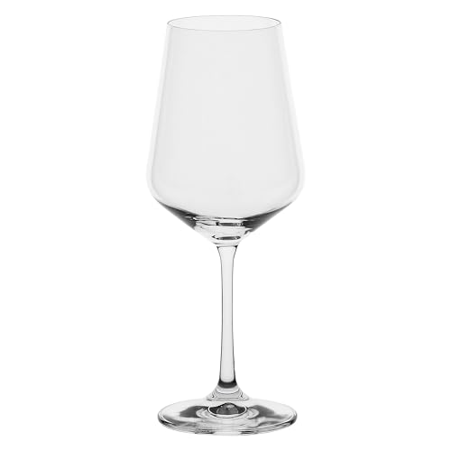 LA PORCELLANA BIANCA - Rotweinglas aus Glas, Fassungsvermögen 400 ml, Kollektion Riserva von LA PORCELLANA BIANCA