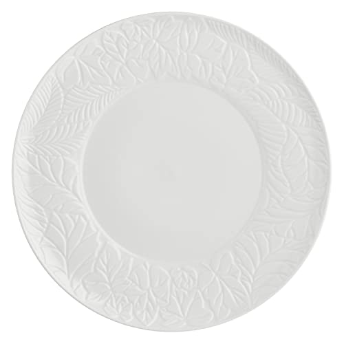 LA PORCELLANA WEIß - Set 6 Teller Waldboden von LA PORCELLANA BIANCA