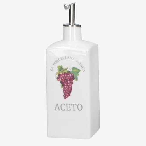 Porcellana Conserva Essigflasche, 250 ml, Deco Gb, Nylon/A von LA PORCELLANA BIANCA