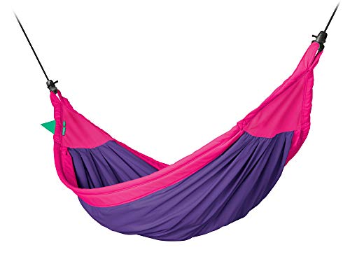 LA SIESTA - Moki Lilly - Kinder-Hängematte aus Bio-Baumwolle + integrierter Befestigung von LA SIESTA