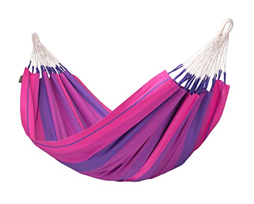 LA SIESTA - Orquidea Purple - Klassische Einzel-Hängematte aus Baumwolle von LA SIESTA