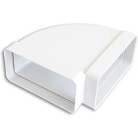 Horizontale kurvenlüftung weiß - cco126b von LA VENTILAZIONE