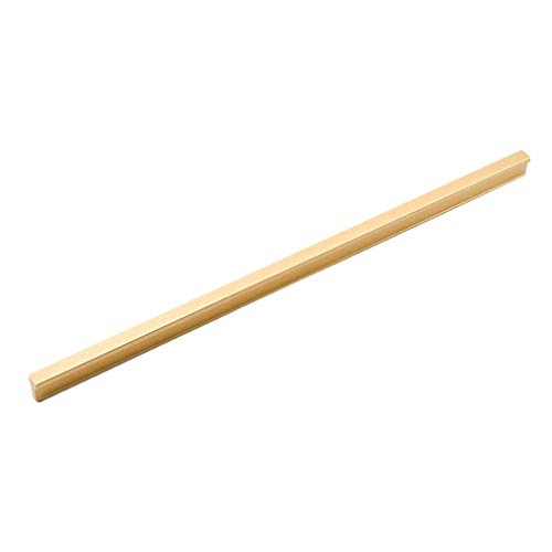 Breit Möbelgriff Schrankgriff Küchengriff Steggriff Stangengriff Schrankknöpfe Aluminiumlegierung Griff Schublade Modern Möbelgriffe (Lochabstand 704mm,gold) von LA1ASHOU