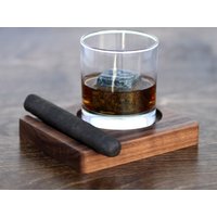 Zigarren Und Whisky Tablett von LA3DSTUDIO