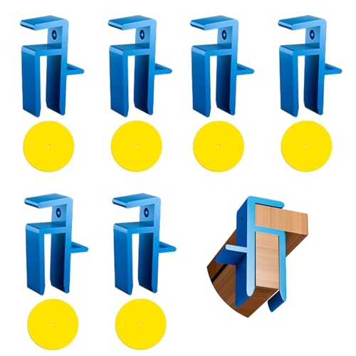 6 Set u Scribe Jig und Scribe -Werkzeug, Plastikschrank -Tür -Montage -Schablone für Holzbearbeitung und Tischtuch, Schreibwerkzeuge für die Installation von Schrank von LAANCOO