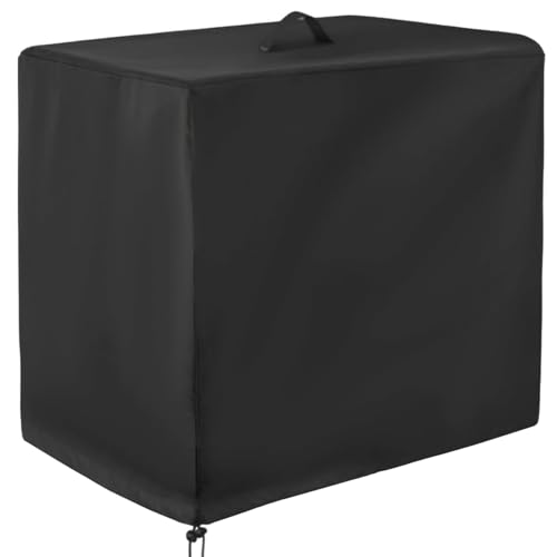 Poolpumpeabdeckung, Poolfilterabdeckung wasserdichtes staubfestes Oxford -Stoff mit Kordelpumpe 33x24x34 von LAANCOO