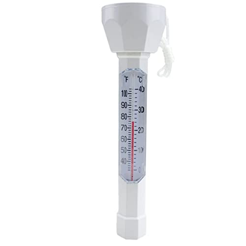 Schwimmendes Wasserthermometer leicht zu lesen Schwimmbad Wassertemperatur Thermometer für Eisbad Spa Pool Whirlbuhl Zubehör Wild Schwimmen, Style2 von LAANCOO