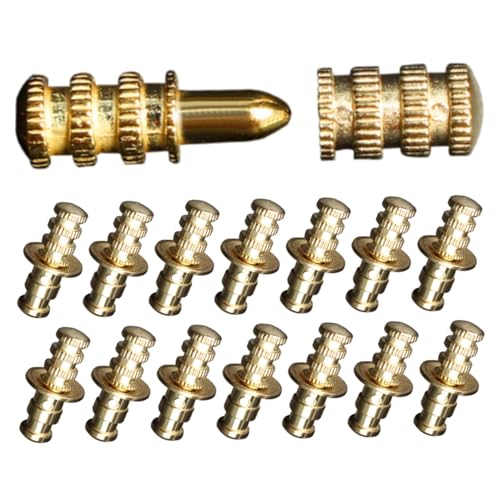 Tabelle Blatthardware, 15pcs Dübelstifte Zinklegierung Tischblatthardware mit Sockets Drift Pin Alignment Tool für Schränke Tische Stühle Tabelle Blatthardware, 15pcs Dübelstifte Zinklegierung Tischblatthardware mit Sockets Drift Pin Alignment Tool für Schränke Tische Stühle von LAANCOO