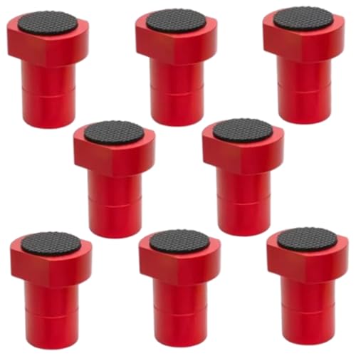 Workbench Vise, 8PCS-Bank Hunde 20mm Aluminiumlegierung Bankklemme mit Nicht-Schlupf-Pad für T-Track-Holzbearbeitungstisch Workbench Workbench Vise, 8PCS-Bank Hunde 20mm Aluminiumlegierung Bankklemme mit Nicht-Schlupf-Pad für T-Track-Holzbearbeitungstisch Workbench von LAANCOO