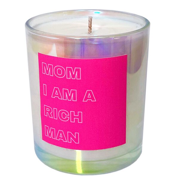 LAAY Duftkerze "Mom I am a rich man" - 100% Sojawachs -250gr von LAAY