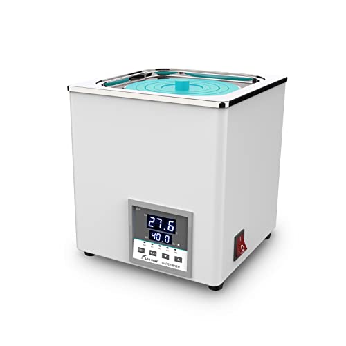 LAB FISH Digitales Labor 3L Wasserbad mit Thermostat Heizgeräte Edelstahl Laborwasserbad von LAB FISH