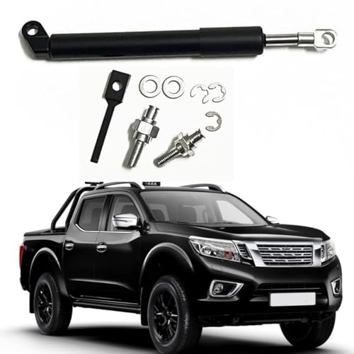 2 Stück Heckklappendämpfer Gasfeder Kofferraum für N-issan Navara NP300 D40 D23 2006-2020, Gasfeder Stoßdämpfe Hubstützen Zubehör von LABDIP