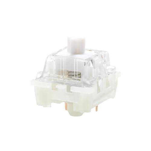 Kang White V3 Switches Mechanical Keyboard Linear Switch 3 Pin Custom Cherry RGB SMD Gaming Compatible Hot Swap MX Switch LABDIP(70PCS) von LABDIP