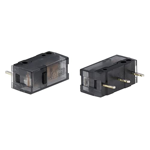 LABDIP Ersatzteile 5PCS Micro Schalter 80M Lebensdauer Gaming Maus Micro Schalter 3 Pin Schwarz Dot Verwendet Auf Computer Mäuse Taste elektronischer Schalter von LABDIP