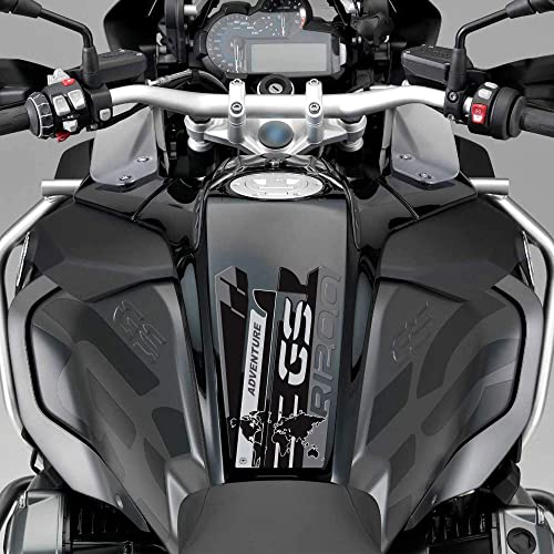 labelbike - 3D Harz Aufkleber Tankpad kompatibel mit BMW R 1200 GS Adventure 2013-2018 von LABELBIKE