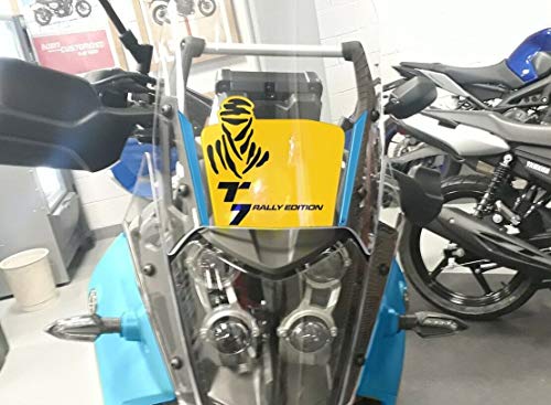 labelbike - 3D Aufkleber zur Motorrad Dekoration und zum Schutz des Nummernschilds kompatibel mit Yamaha Tenere 700 Rally Edition ab 2022 von LABELBIKE