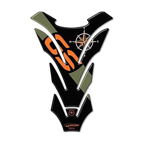 labelbike - 3D Harz Aufkleber Tankpad kompatibel mit BMW GS von LABELBIKE