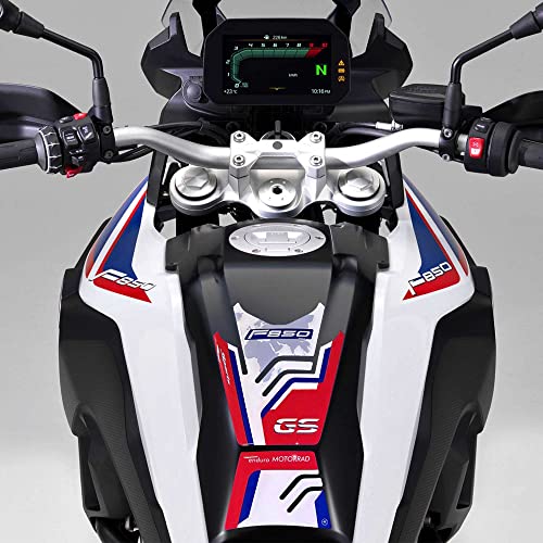 labelbike - 3D Harz Aufkleber Motorrad Tankpad Kompatibel mit BMW F 850 GS Sport 2018-2024 von LABELBIKE