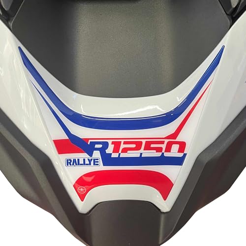 labelbike - 3D Harz Aufkleber zum Schutz und zur Verzierung der Schnabelspitze des Motorrads kompatibel mit BMW R 1250 GS Rallye von LABELBIKE