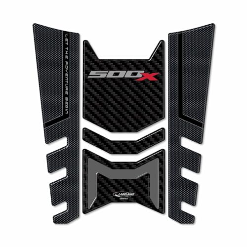 labelbike - 3D Tankpad Aufkleber Motorrad-Tankschutz und Dekorationen kompatibel mit Honda CB500X 2022-2023 von LABELBIKE