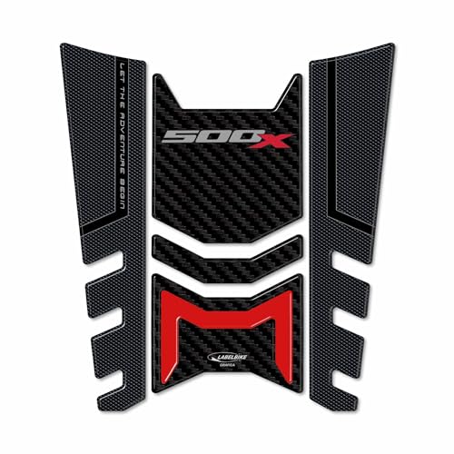 labelbike - 3D Tankpad Aufkleber Motorrad-Tankschutz und Dekorationen kompatibel mit Honda CB500X 2022-2023 von LABELBIKE