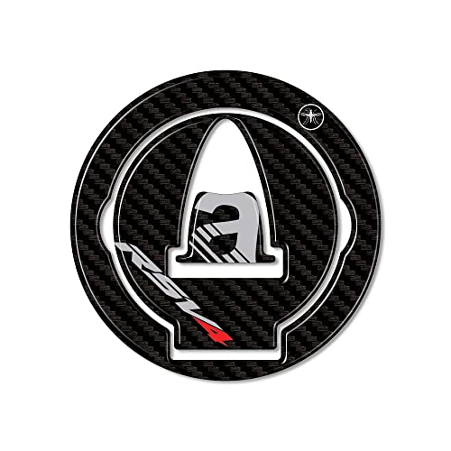 labelbike - Motorrad Tankdeckel Schutz 3D Aufkleber kompatibel mit Aprilia RSV4 1100 und RSV4 Factory 2021-2022 von LABELBIKE