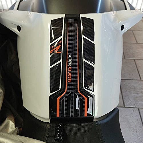 labelbike - Tank schutzaufkleber aus 3D Gelharz für Motorräder kompatibel mit KTM 890 Duke R von LABELBIKE