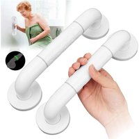 2 Stück Anti-Rutsch-Haltegriff Balance-Griff 30 cm Sicherheits-Haltegriff fürs Badezimmer mit leuchtenden Kreisen Badewannen-Haltegriff Duschgriff 2 Stück Anti-Rutsch-Haltegriff Balance-Griff 30 cm Sicherheits-Haltegriff fürs Badezimmer mit leuchtenden Kreisen Badewannen-Haltegriff Duschgriff von LABLANC