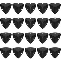 Lablanc - 20 Stück Metall-Tischeckenschutz, Metall-Winkelschutz, Metall-Eckenschutz, Metall-Möbeleckenschutz, Schutzecken für Kisten, Schränke, von LABLANC