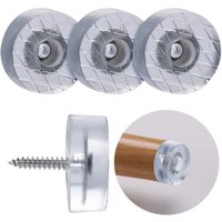 20 Stück runde, rutschfeste Möbelpolster aus Gummi für Stühle, Sofabeine, Tische und Holzböden zur Geräuschreduzierung 20 Stück runde, rutschfeste Möbelpolster aus Gummi für Stühle, Sofabeine, Tische und Holzböden zur Geräuschreduzierung von LABLANC