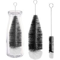 2er Pack Flaschenbürste - Flaschenbürste weich und kratzfrei Reinigung Flaschenbürste Reinigungsbürste für Glas- und Plastikflaschen, Becher 2er Pack Flaschenbürste - Flaschenbürste weich und kratzfrei Reinigung Flaschenbürste Reinigungsbürste für Glas- und Plastikflaschen, Becher von LABLANC