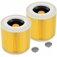 2er-Pack Kartuschenfilter für WD3 Premium WD2 WD3 WD3P WD3 MV2 MV3 WD3 Filter Ersatzfilter für Kärcher Staubsauger 6.414-552.0/64145520 2er-Pack Kartuschenfilter für WD3 Premium WD2 WD3 WD3P WD3 MV2 MV3 WD3 Filter Ersatzfilter für Kärcher Staubsauger 6.414-552.0/64145520 von LABLANC