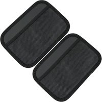 2er-Pack Netztaschen für den Kofferraum, 2 Kofferraumtaschen 20,5 x 14,5 cm, Aufbewahrungsnetz, Aufbewahrungsnetz, elastisches Netz für Handy von LABLANC