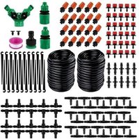 Lablanc - 30 m Gartenbewässerungssystem, Tropfbewässerungs-Set, verstellbares Mikro-Bewässerungssystem, automatische Gartenbewässerung, Tropfschlauch von LABLANC